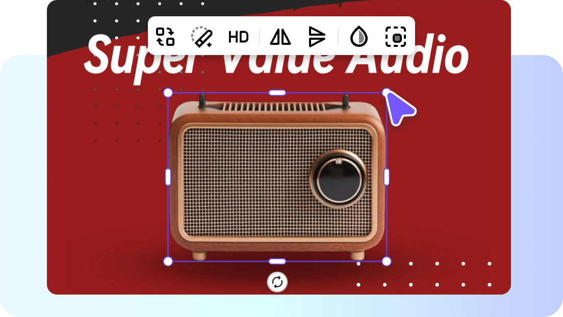 Valós idejű előnézet és módosítások